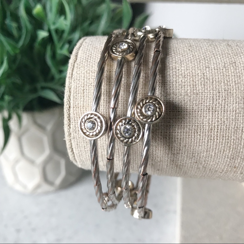 Bracelet Silver and Gold Tones